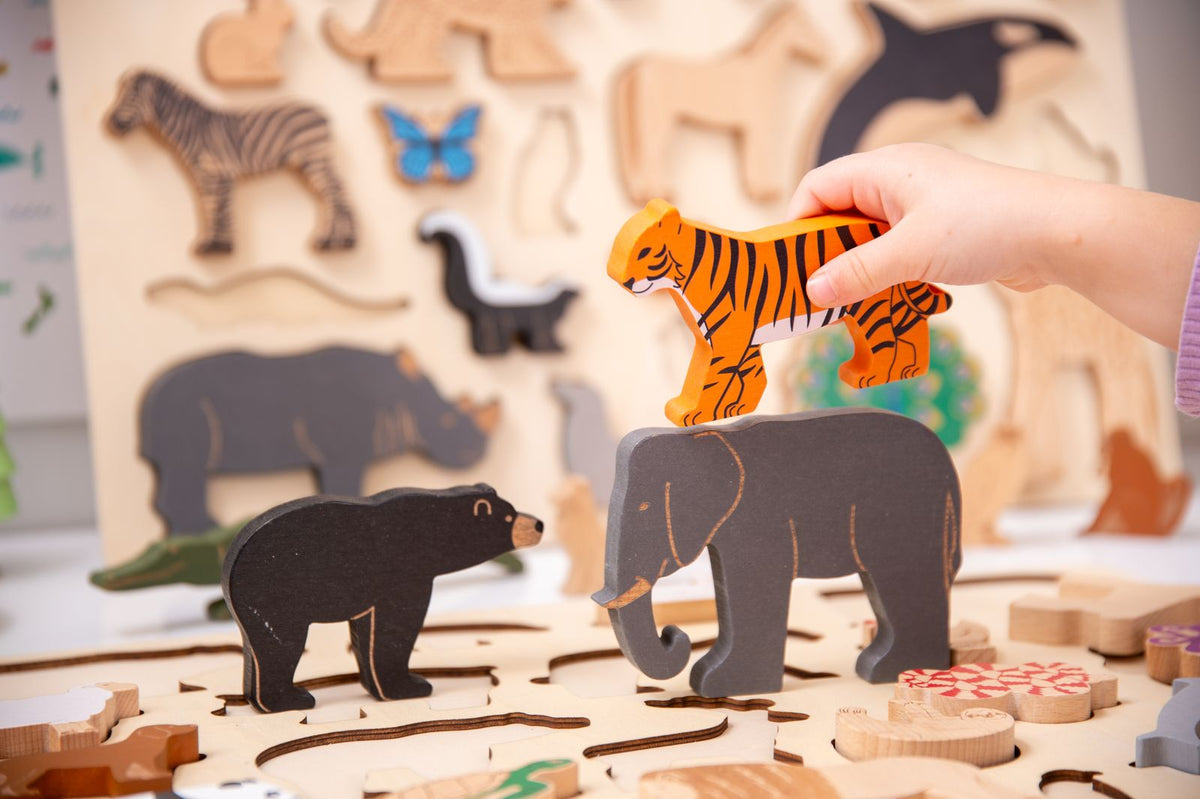 Tickit Puzzel Dierenrijk, 42-delig