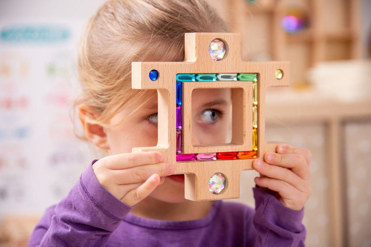 Tickit Puzzel blokken, 58-delig + opbergbak