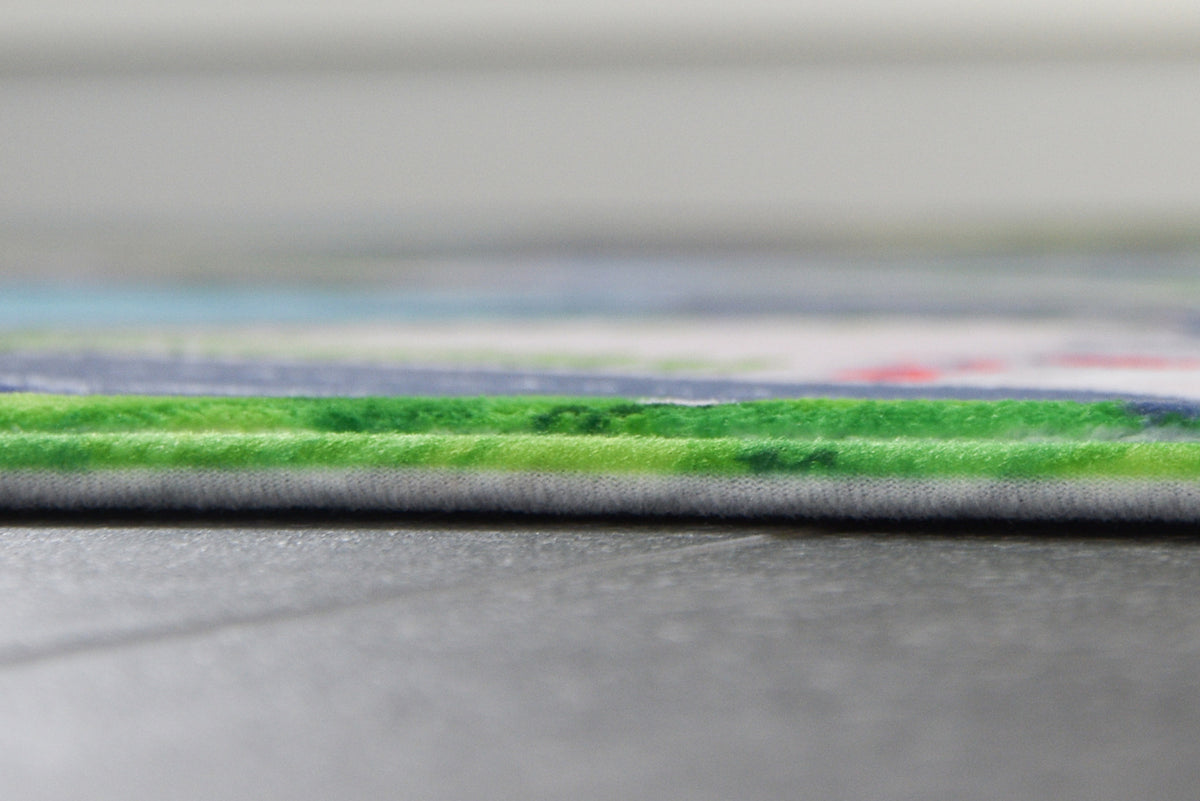 Velvet soft playmat the Space (130 x 180 cm)
