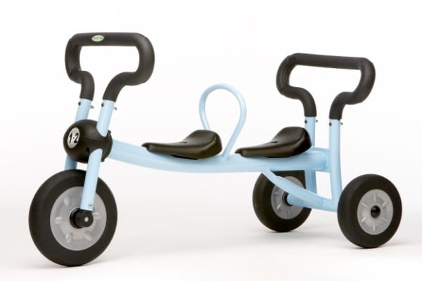 Pilot Blue Walker 2-Seat Tricycle