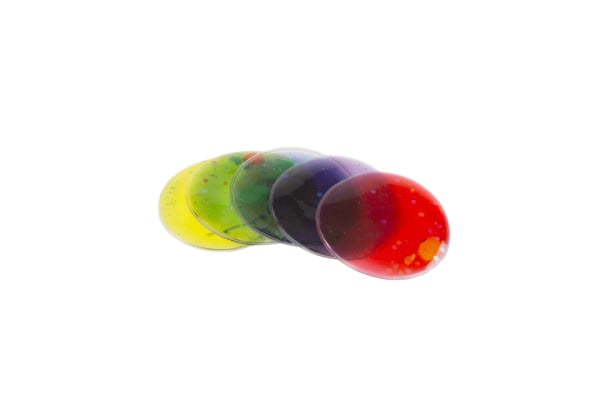 Small tactile discs, 5 pieces