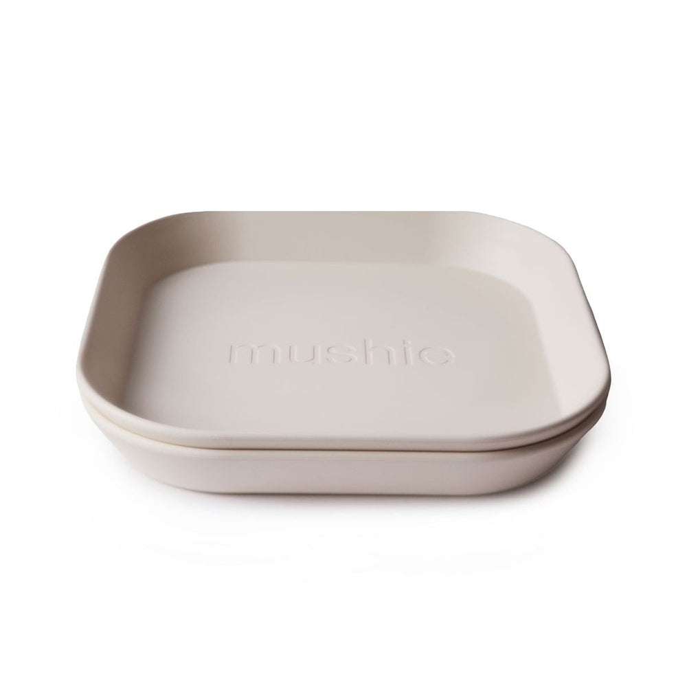 Mushie Vierkant bord, set van 2