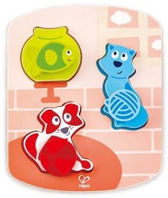 Wooden puzzle dynamic pets