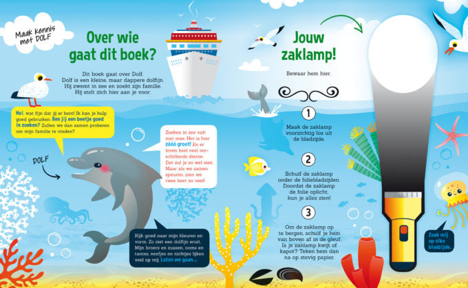 # Zaklampboek Speuren naar dolfijnen