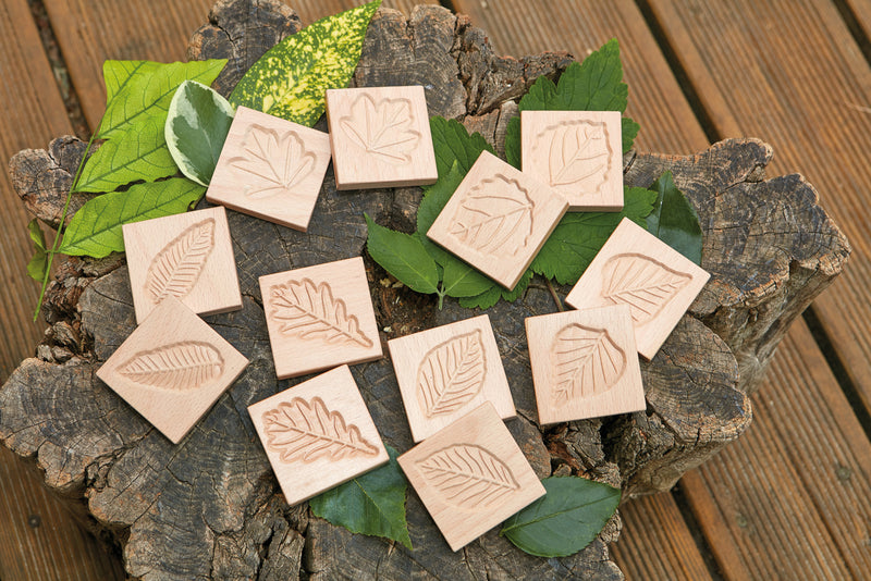 Sensory leaves tiles
