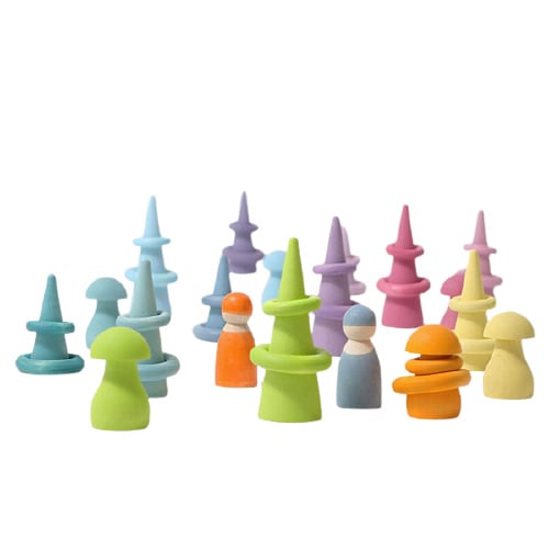 Grimms kegels pastel