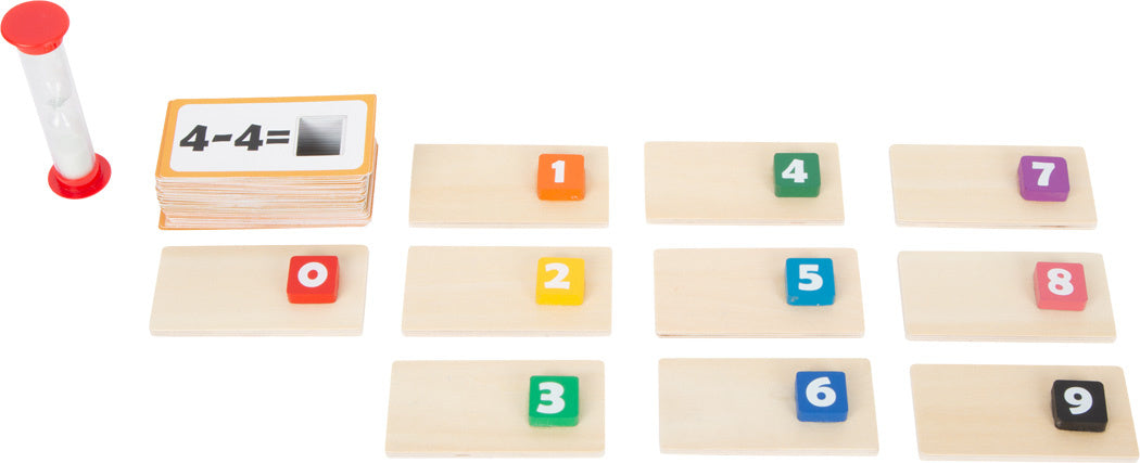 Houten rekenspel tot 10