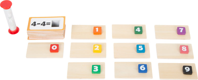 Houten rekenspel tot 10