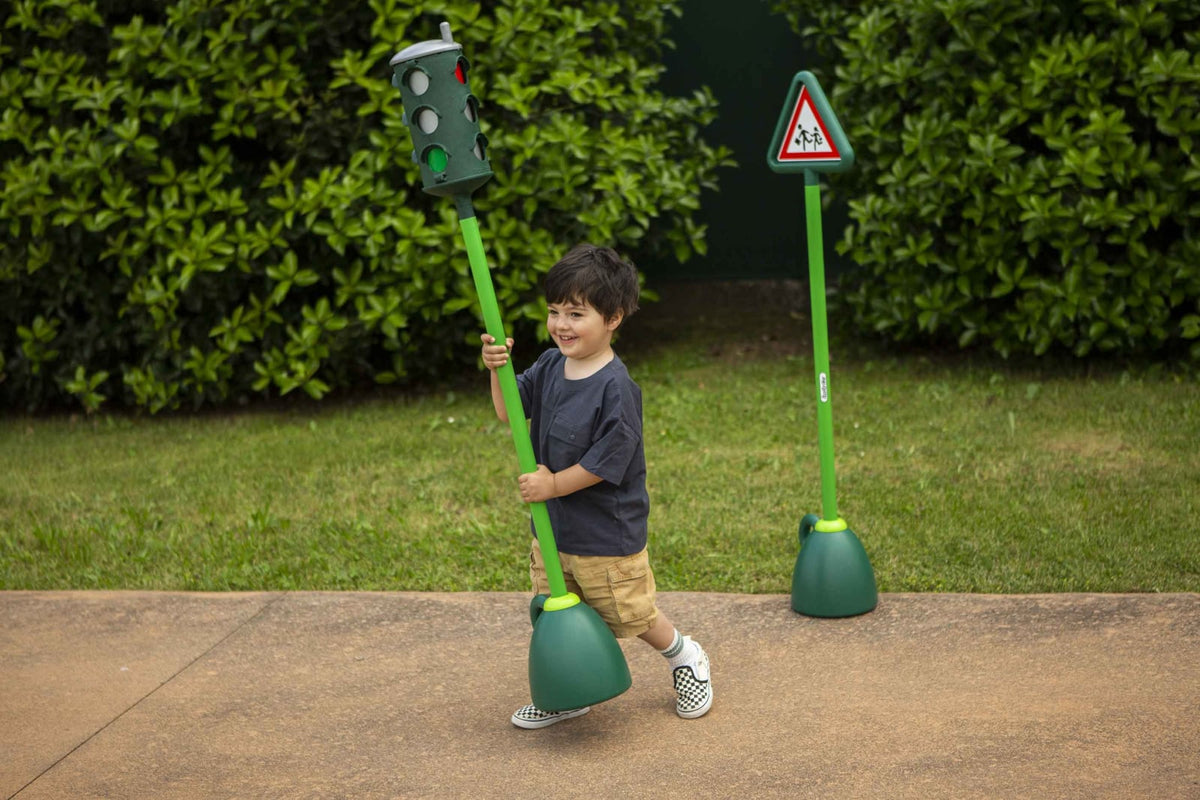 Village stoplichten, set van 4