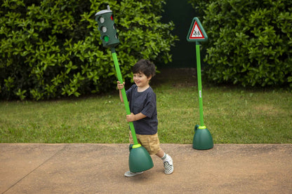 Village stoplichten, set van 4
