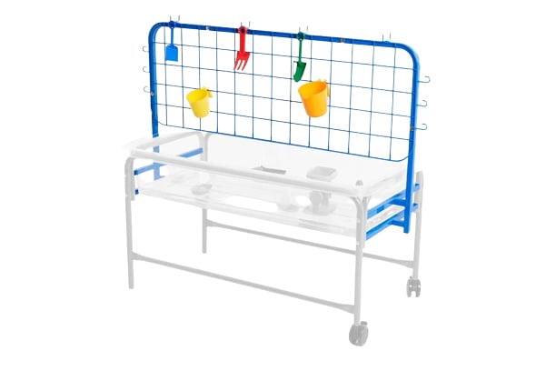 Tickit Transparent Sand and Water Table Rectangular, Incl. Frame