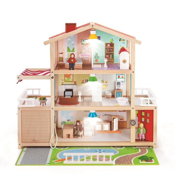 Dolls house family car