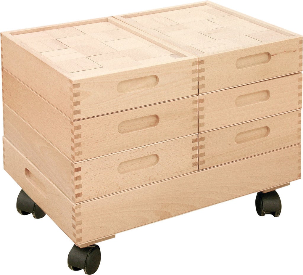 Building Blocks Wagon 822-piece