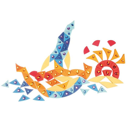Grimms reuze sprankelende mandala zon