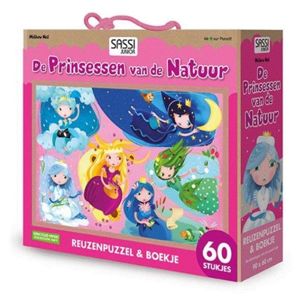 # Jigsaw Puzzle The Princesses of Nature, 60 pieces, with booklet