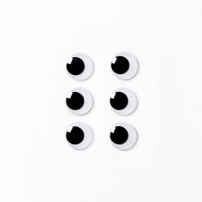 Wiebeloogjes/wiebelogen, doorsnee 30 mm, 6 stuks