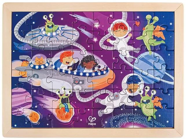 Space friends puzzle