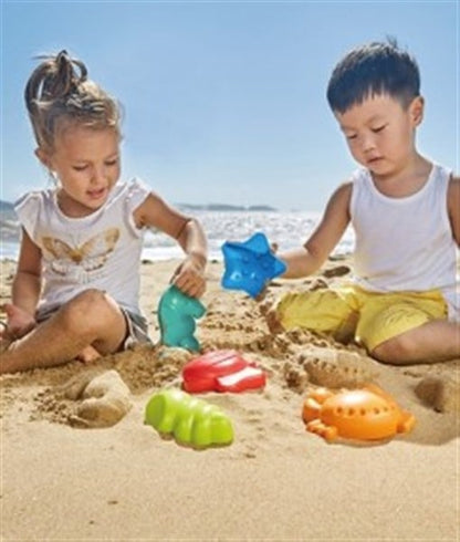 Sand moulds sea creatures, set of 5