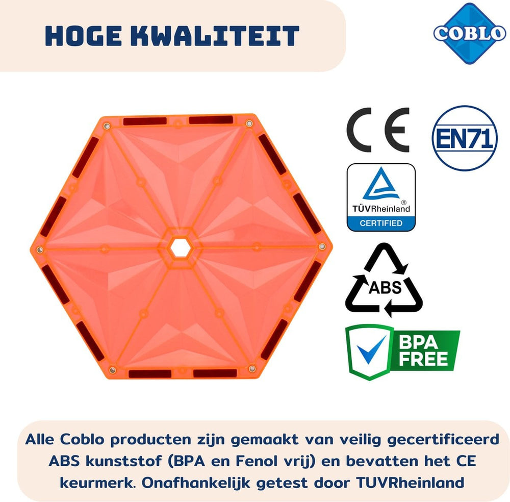 Coblo Hexagon expansion set 6 x hexagon