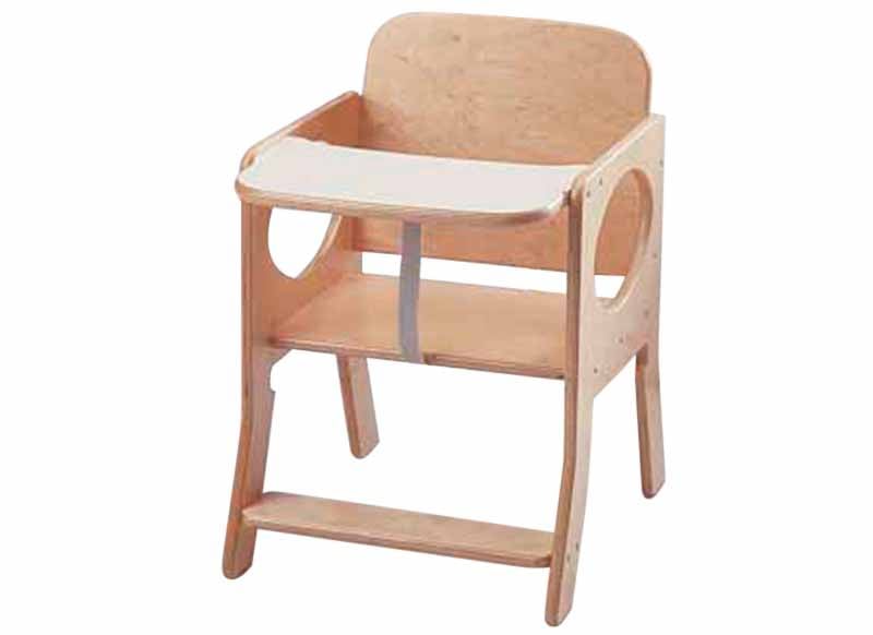 Low chair natural