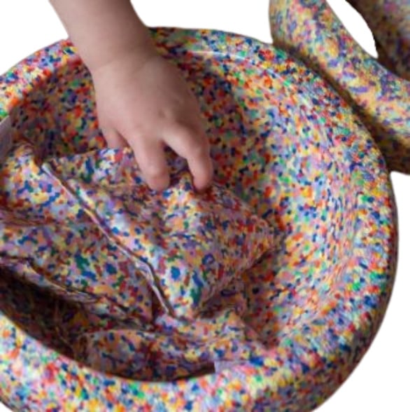 Sensory bean bags - Pastel and confetti