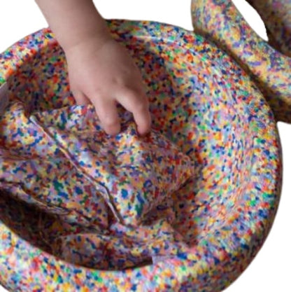 Sensory bean bags - Pastel and confetti
