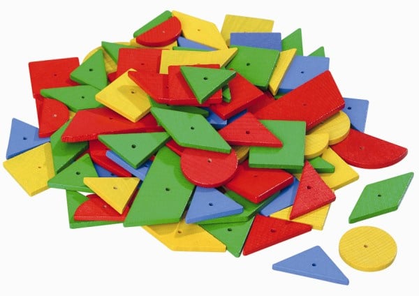 Tap-a-shape refill set 100-piece