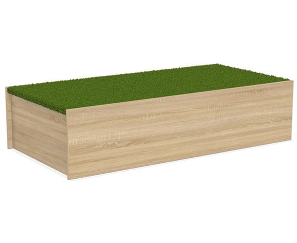 # Stage deck rectangular 50 x 100 cm, height 24 cm