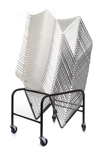Sleigh chair Como