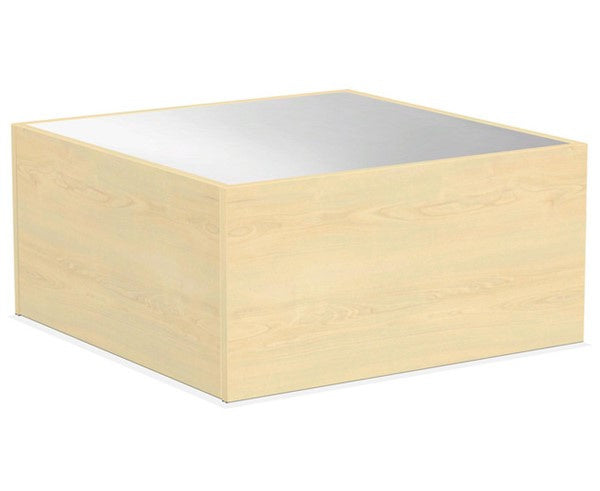 # Square Podium Part with Mirror 75 x 75 cm