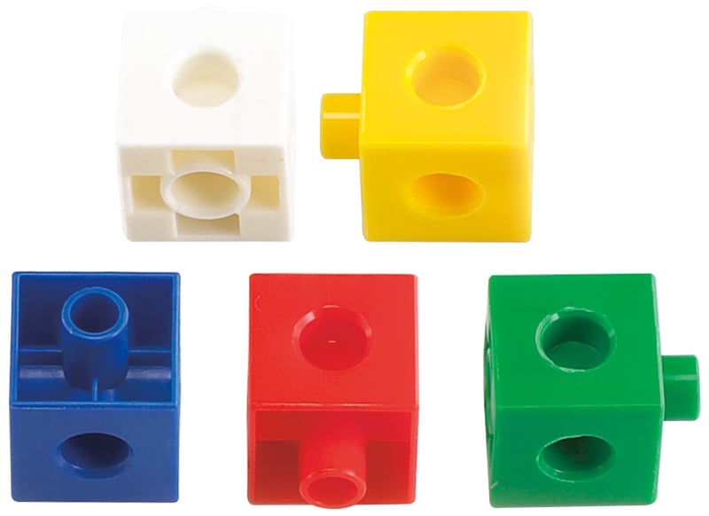 Interlocking blocks, 400 pieces