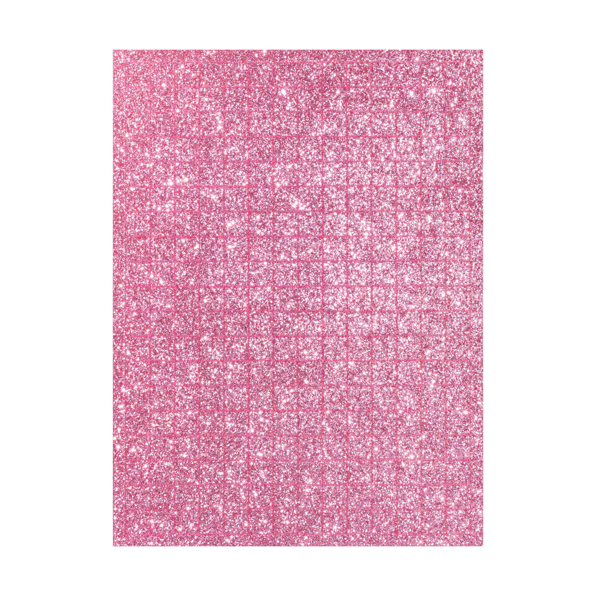 Craft Foam Mosaic Glitter, 15 x 20 cm, 6 sheets, 6 assorted colours.