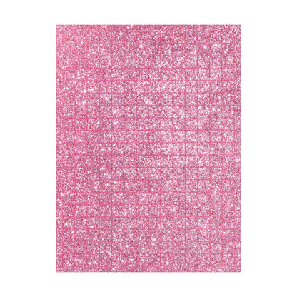 Craft Foam Mosaic Glitter, 15 x 20 cm, 6 sheets, 6 assorted colours.
