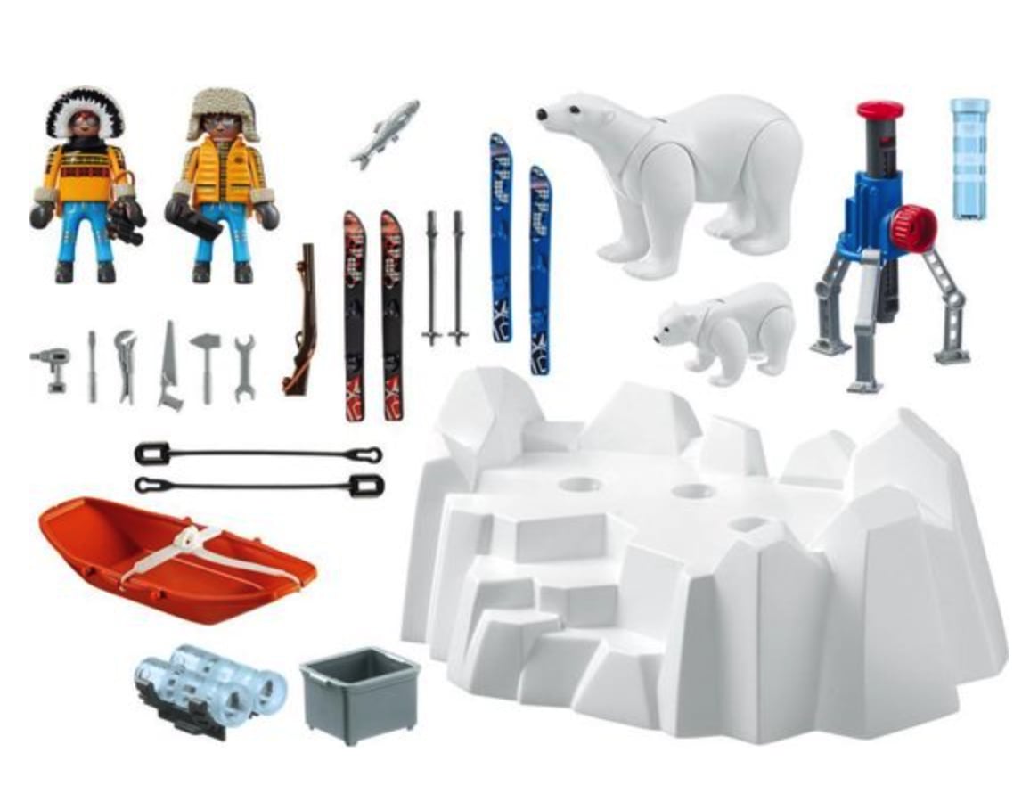 Playmobil Arctic Explorers with Polar Bears, 42 pieces