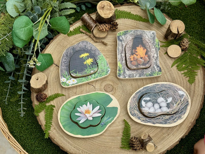 Puzzle: Which animals are hiding in the forest?