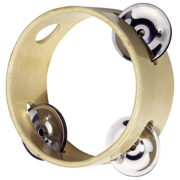 Tambourine with 3 bells