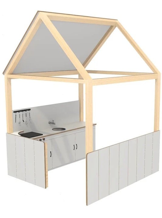 # Speelhuisje keuken links