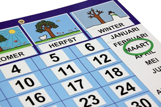 Magnetic calendar