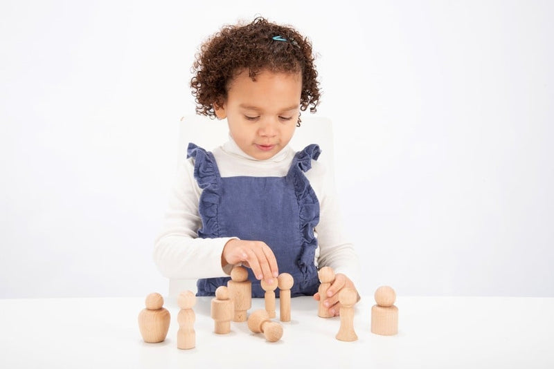 Tickit houten samenlevings poppetjes
