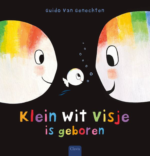 # Klein wit visje is geboren