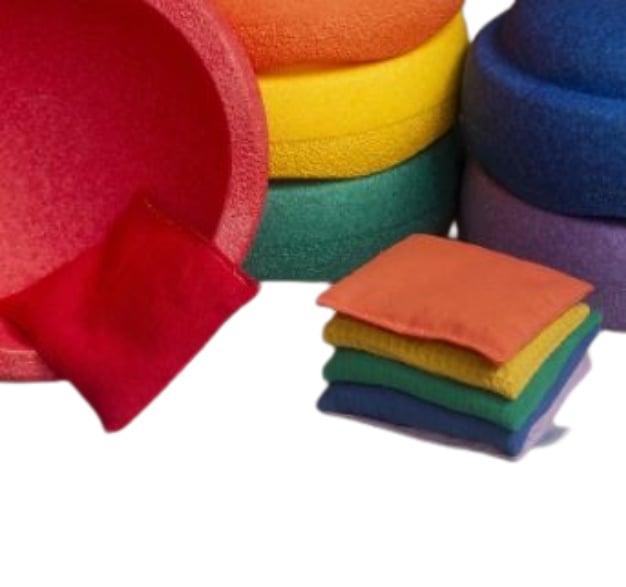 Sensory Beanbags - Rainbow