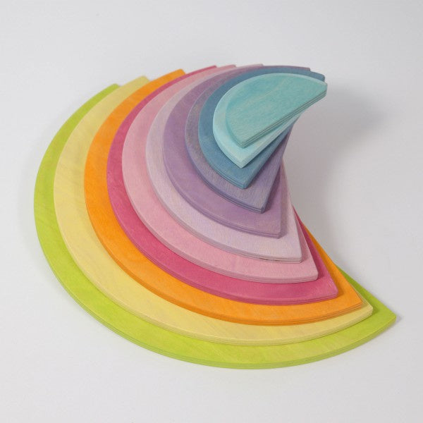 Grimms halve cirkels pastel kleurig