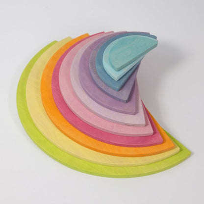 Grimms halve cirkels pastel kleurig