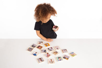 Tickit My Emotions - Wooden Tiles, set of 18