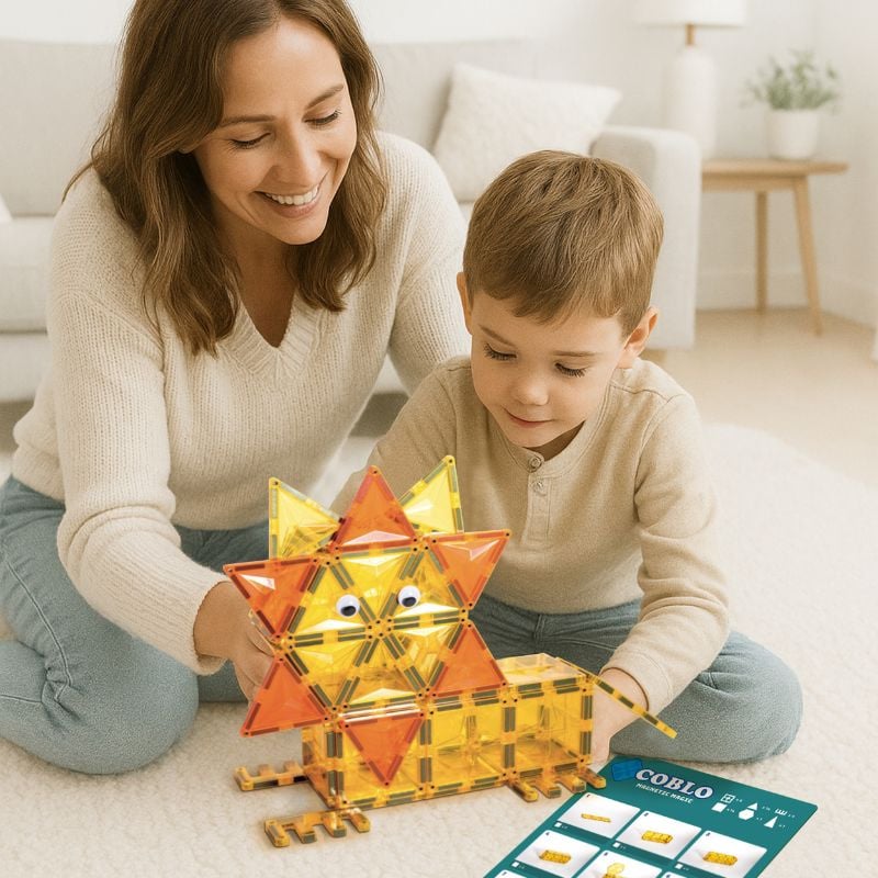 Coblo building cards - 32 pieces