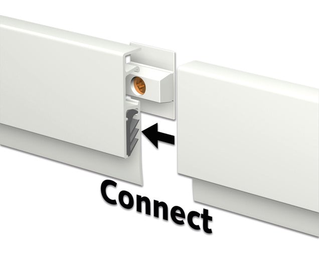 Informatie rail kunststof 1 meter
