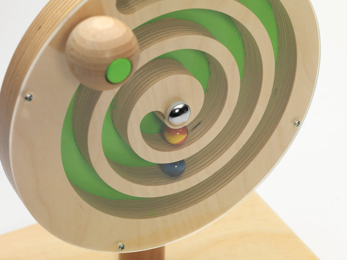 Rotating clock spiral