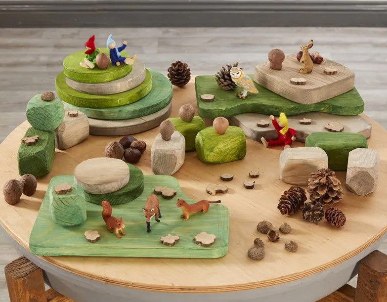 Natuurlijke speelset, 20-delig