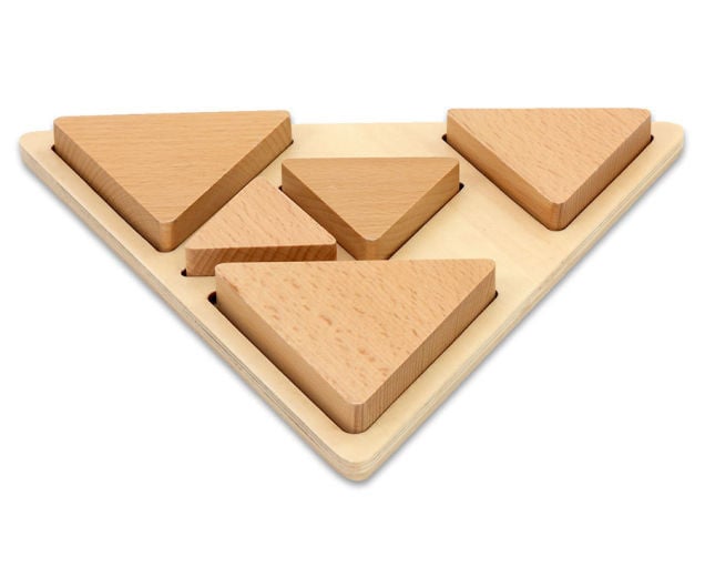 # Mega houten puzzel-ontdek set
