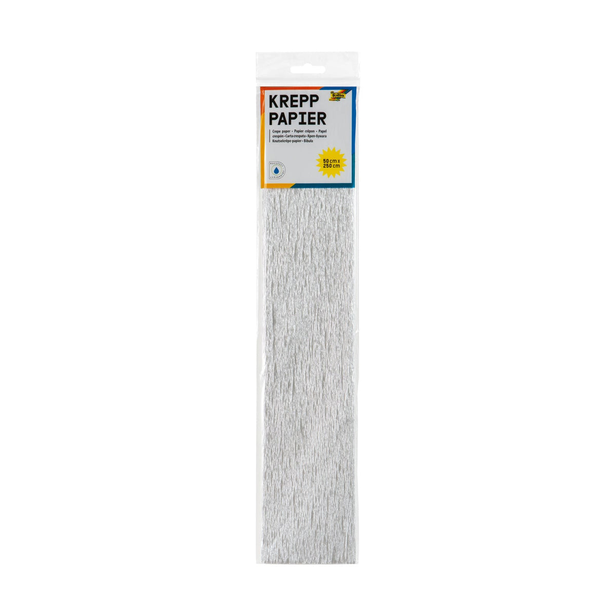 # Crepe paper silver